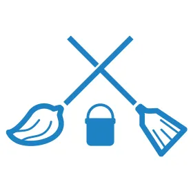 Maid services cleaning service icon